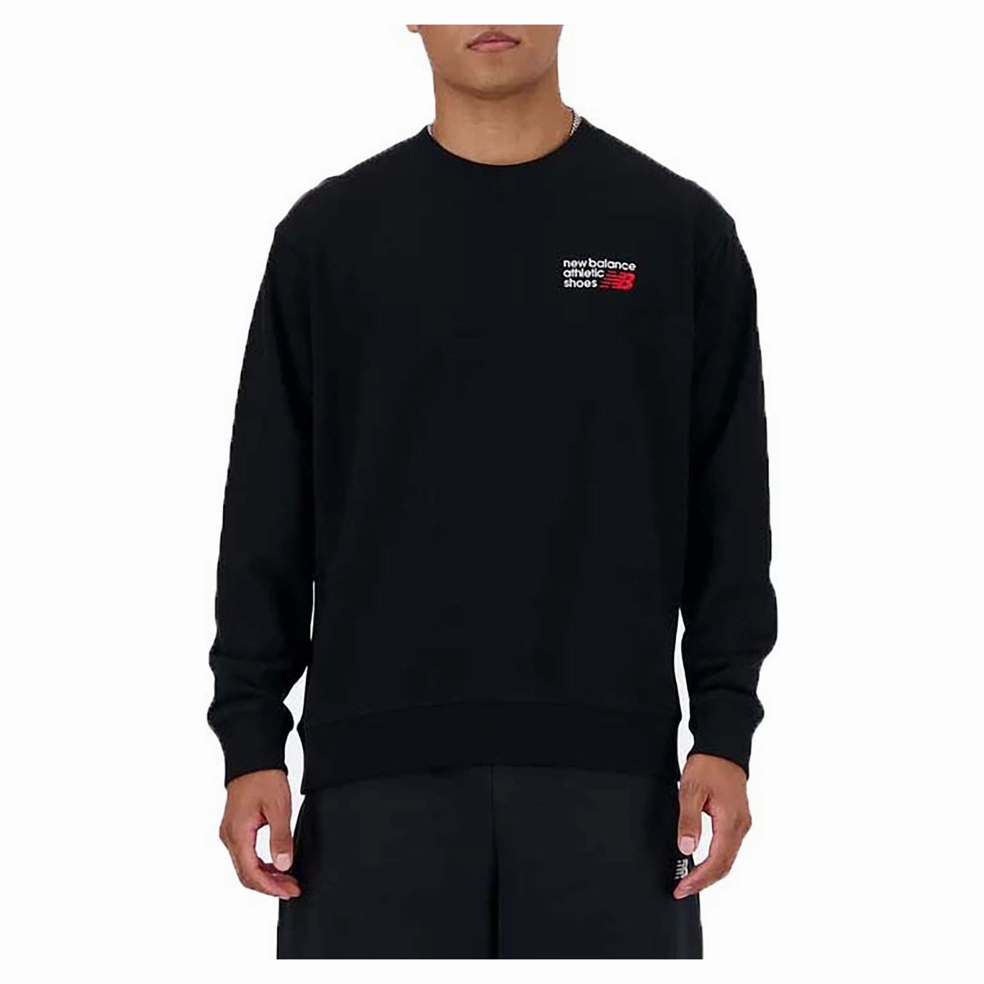 Fashionable styles Men's Athletics Premium Logo Crewneck Sweatshirt Style guide
