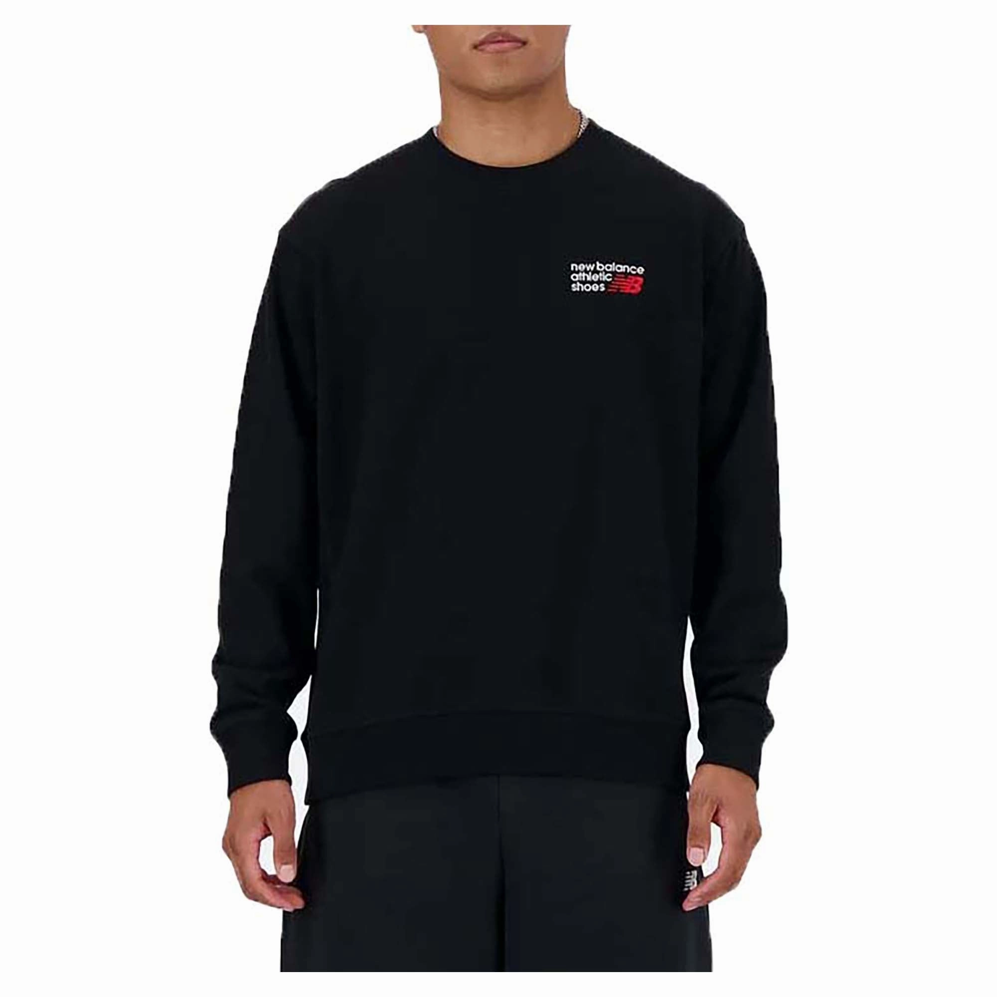 Men's Athletics Premium Logo Crewneck Sweatshirt Fashionable attire Versatile attire