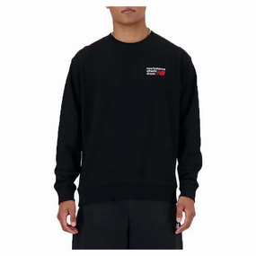 Fashionable basics Men's Athletics Premium Logo Crewneck Sweatshirt Fashion-conscious