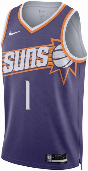 Fashionable basics Men's NBA Phoenix Suns 2023/24 Icon Edition Swingman Jersey Retro