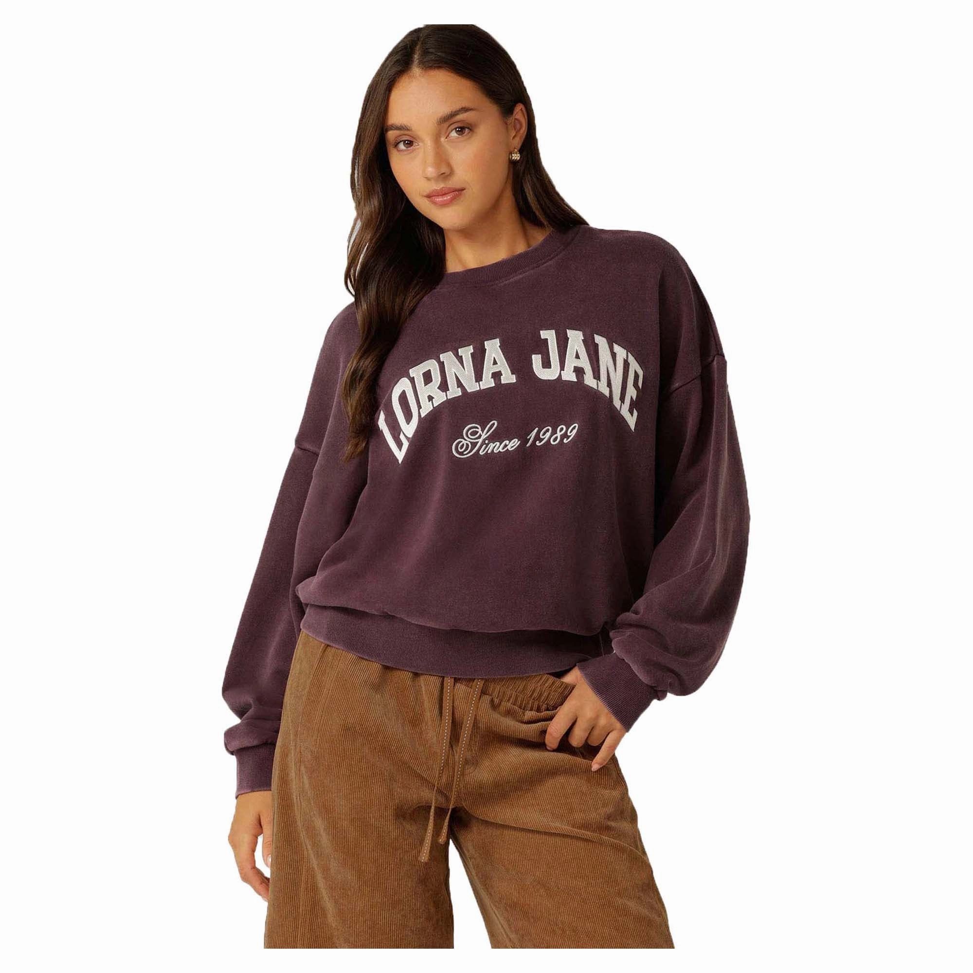 Women's New Sport Washed Sweatshirt Timeless Easy-wearing