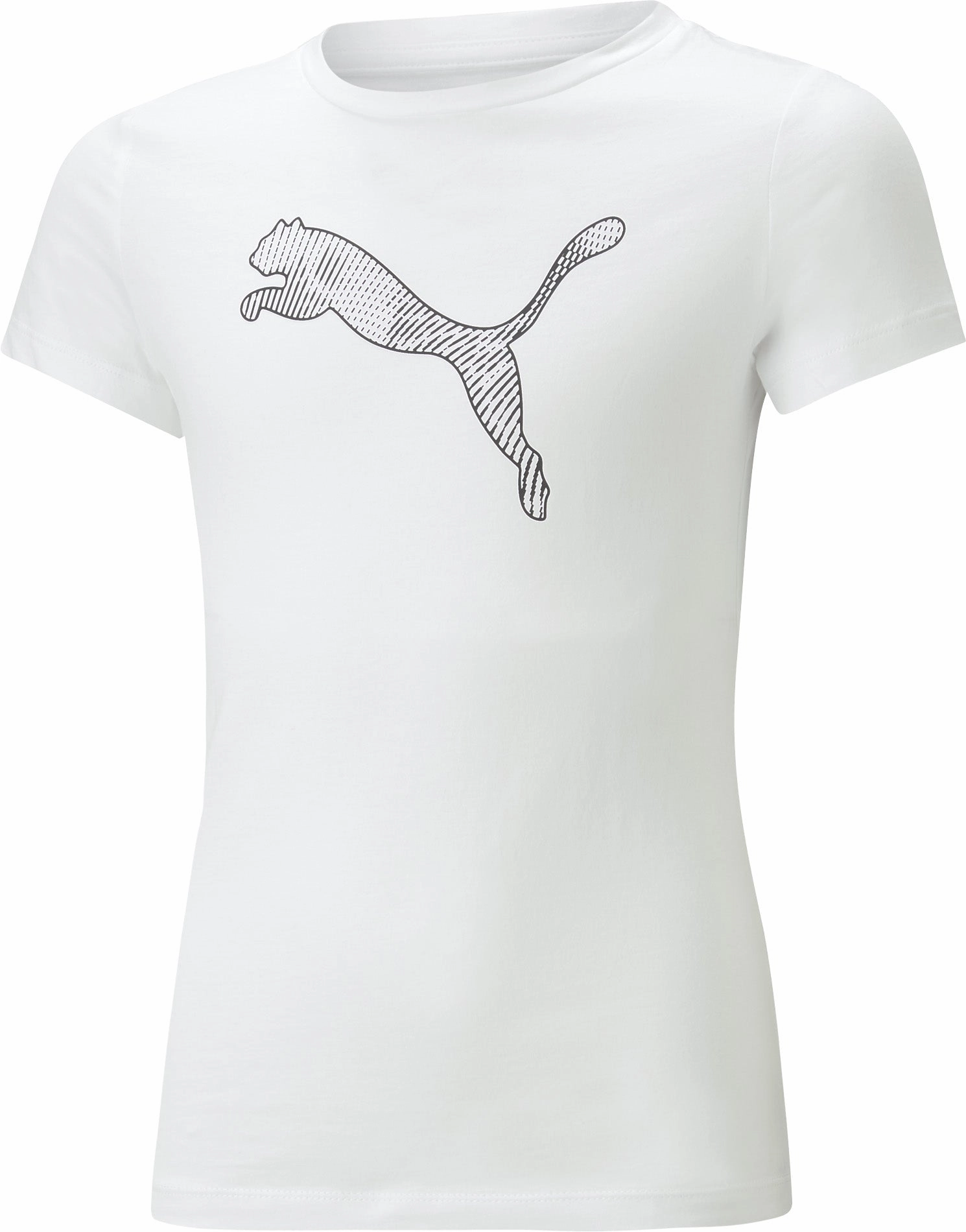 Vintage-inspired Girl's Mass Merchants Tee Comfortable wearables