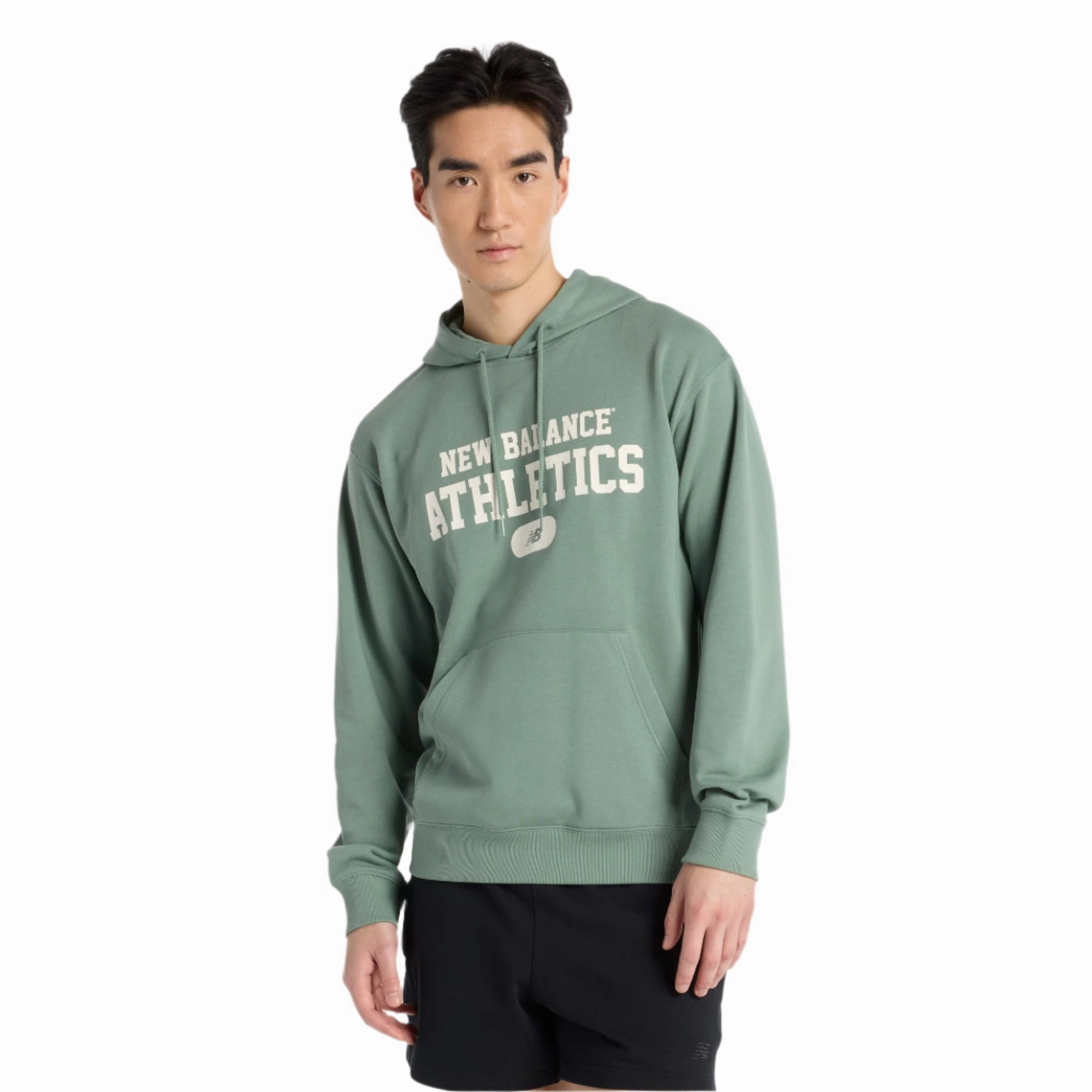 Fashion forward Men's Heritage French Terry Graphic Hoodie Style driven