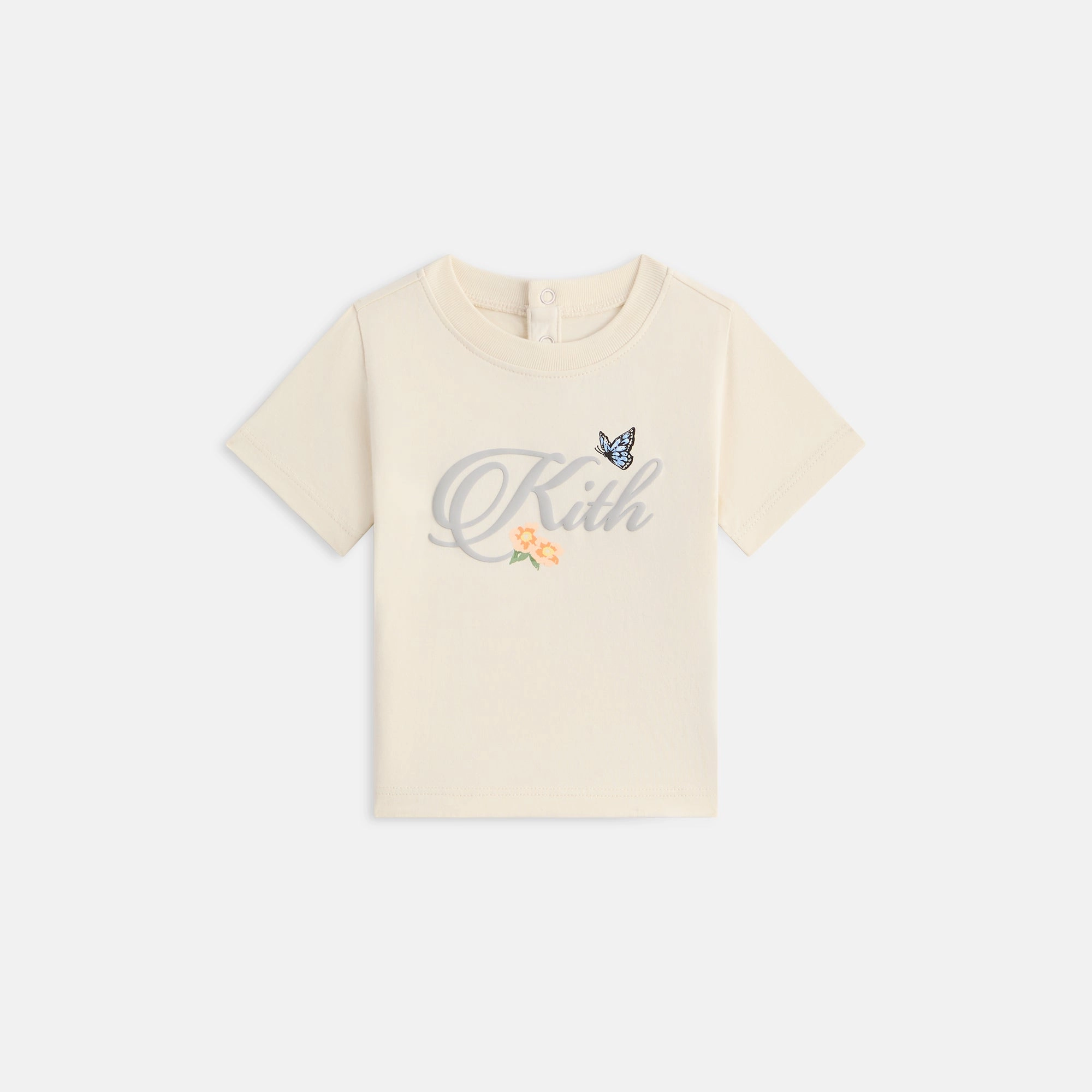 Kith Baby Script Tee - Sandrift Fresh Required