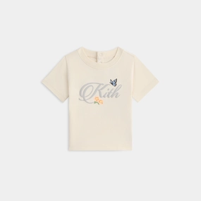 Fashionable Kith Baby Script Tee - Sandrift Amazing