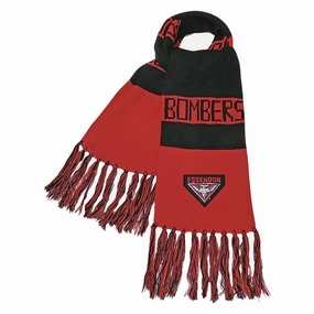 Fashionable wearables Adult's AFL Essendon Bombers Bar Scarf Trendy styles