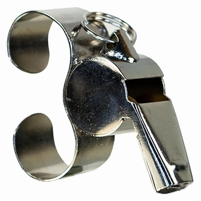 Fingergrip Metal Whistle Bold Fitted