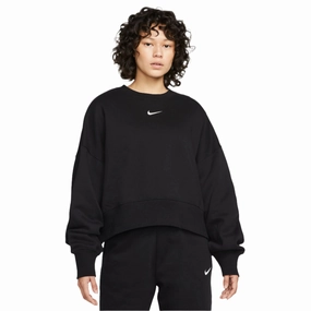 Fitted Nike Sportswear Phoenix Fleece Womens Over-Oversized Crew Neck Sweatshirt Stylish styles
