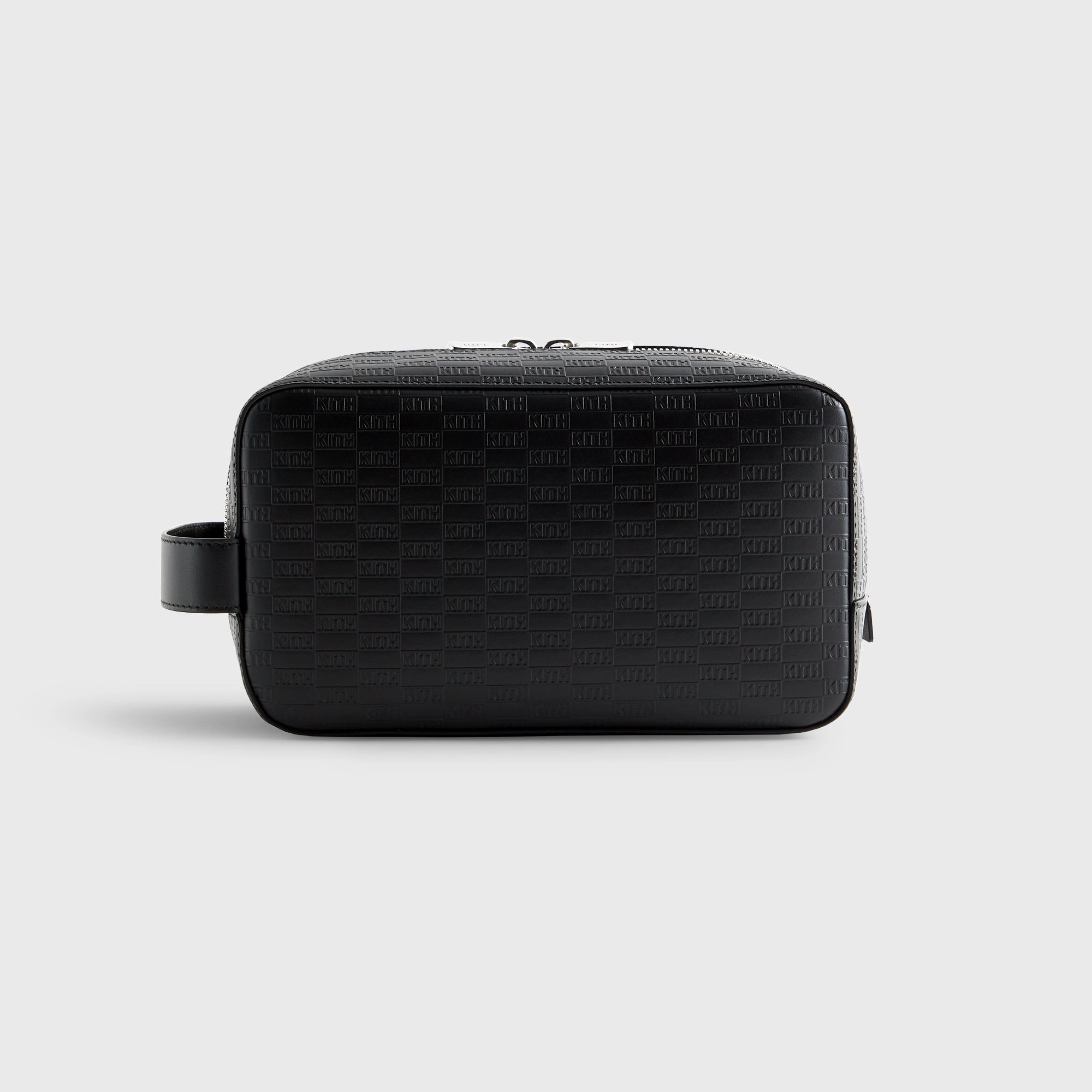 Coordinated Kith Monogram Dopp Kit - Black Old-fashioned