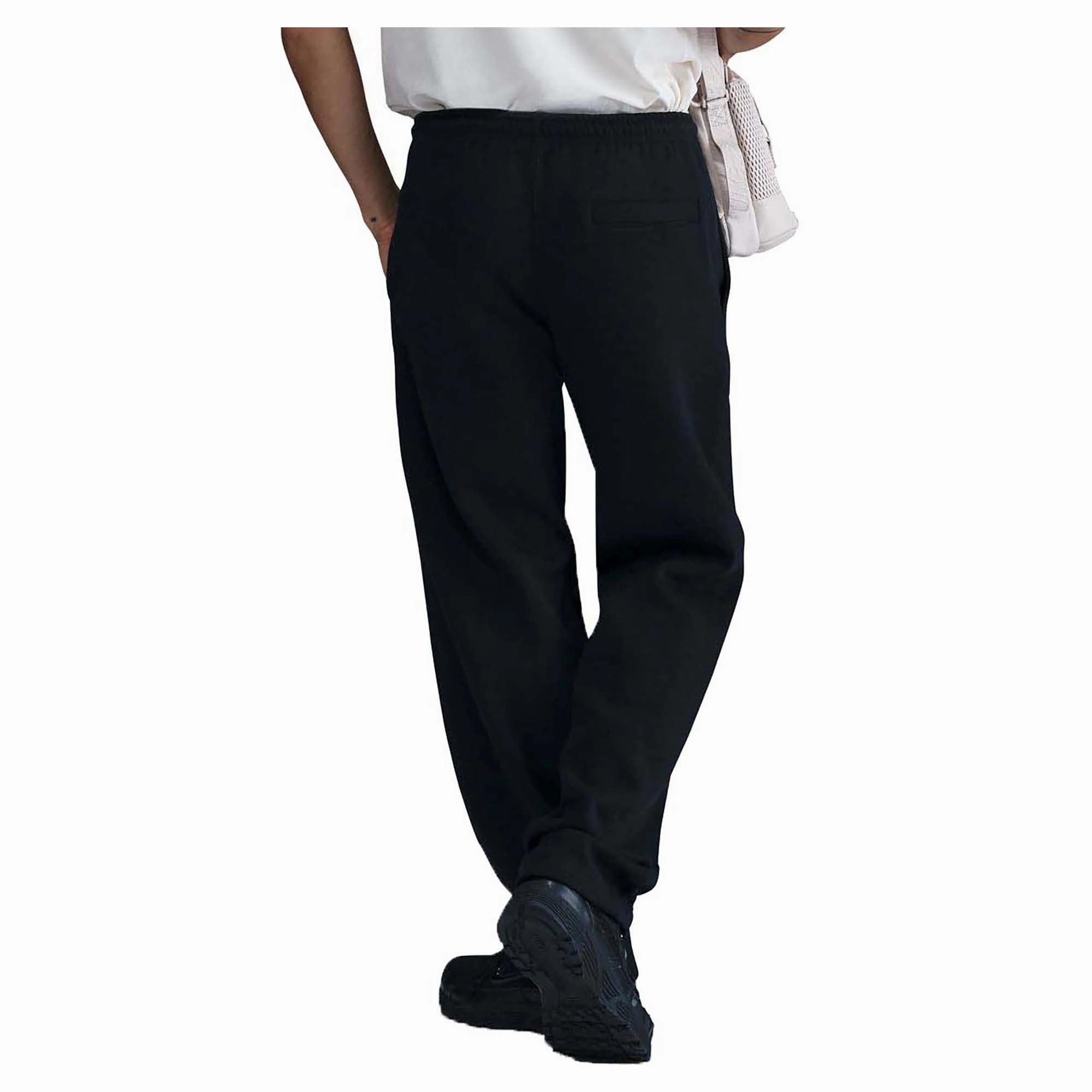 Function meets fashion Men's Open Hem Brushed Fleece Pants
