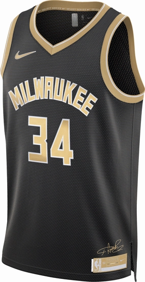 Giannis Antetokounmpo Milwaukee Bucks 2024 Select Series Dri-FIT NBA Swingman Jersey Essential pieces Smart casual