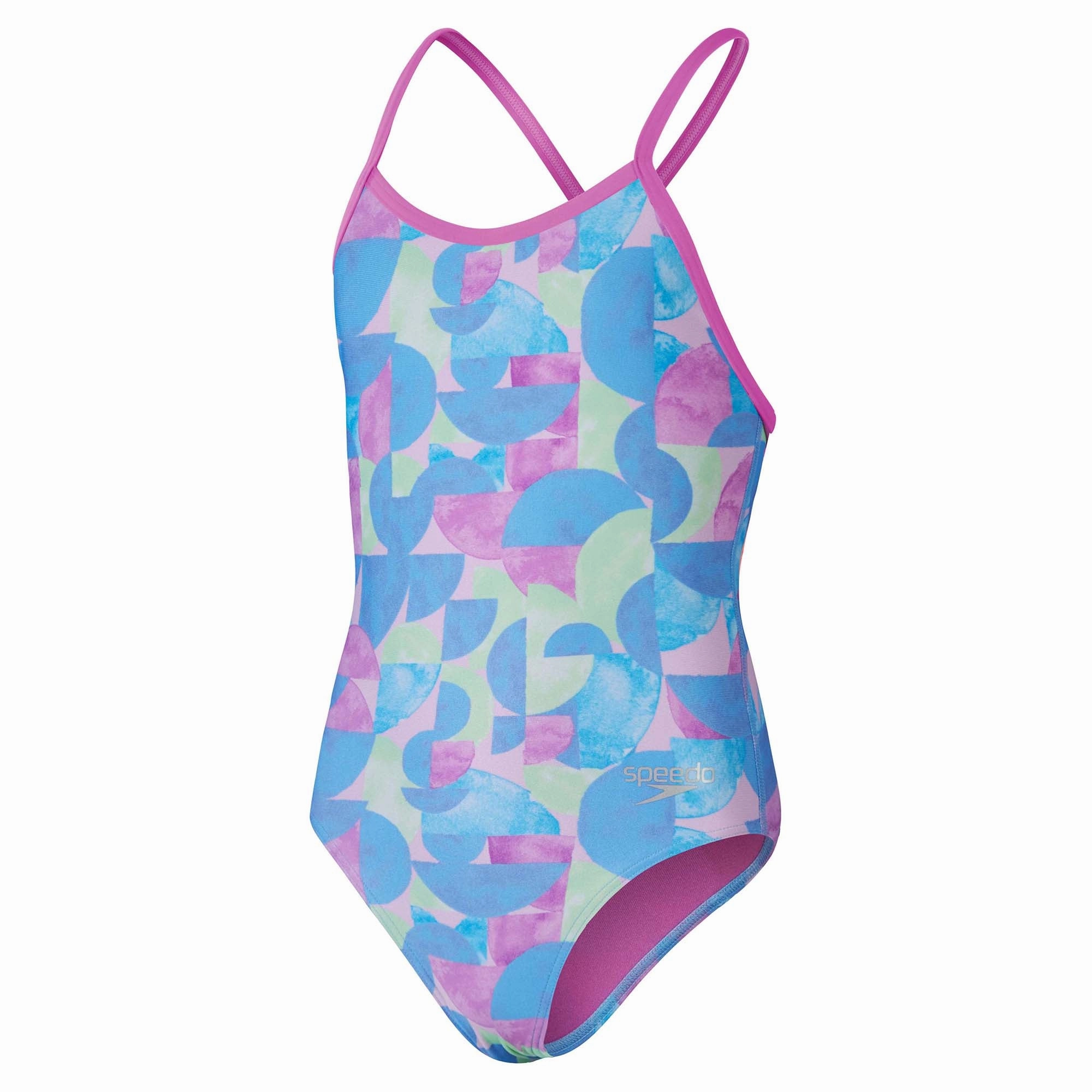 Wardrobe update Girl's Allover Vback One Piece Athletic