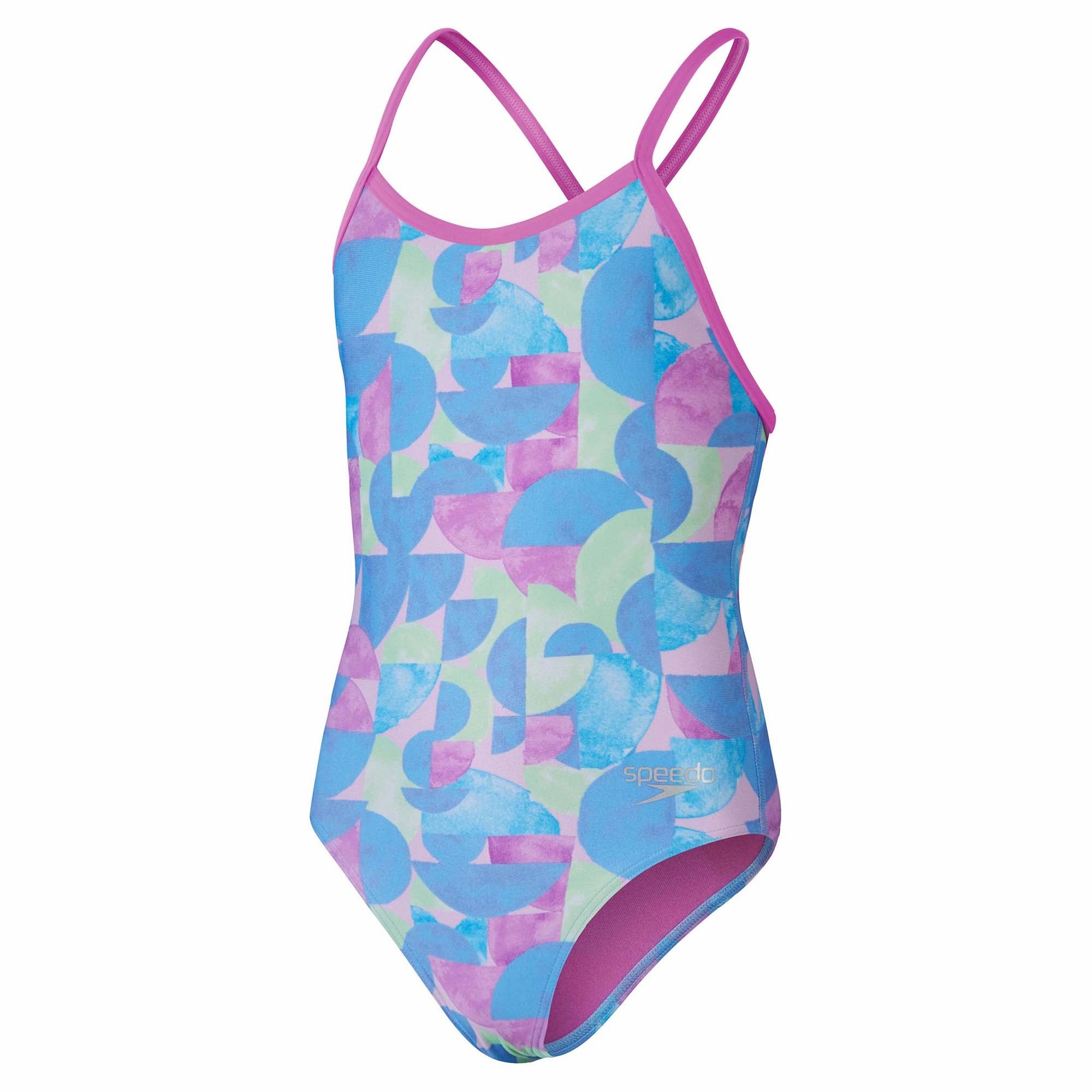 Style focused Girl's Allover Vback One Piece Modernist