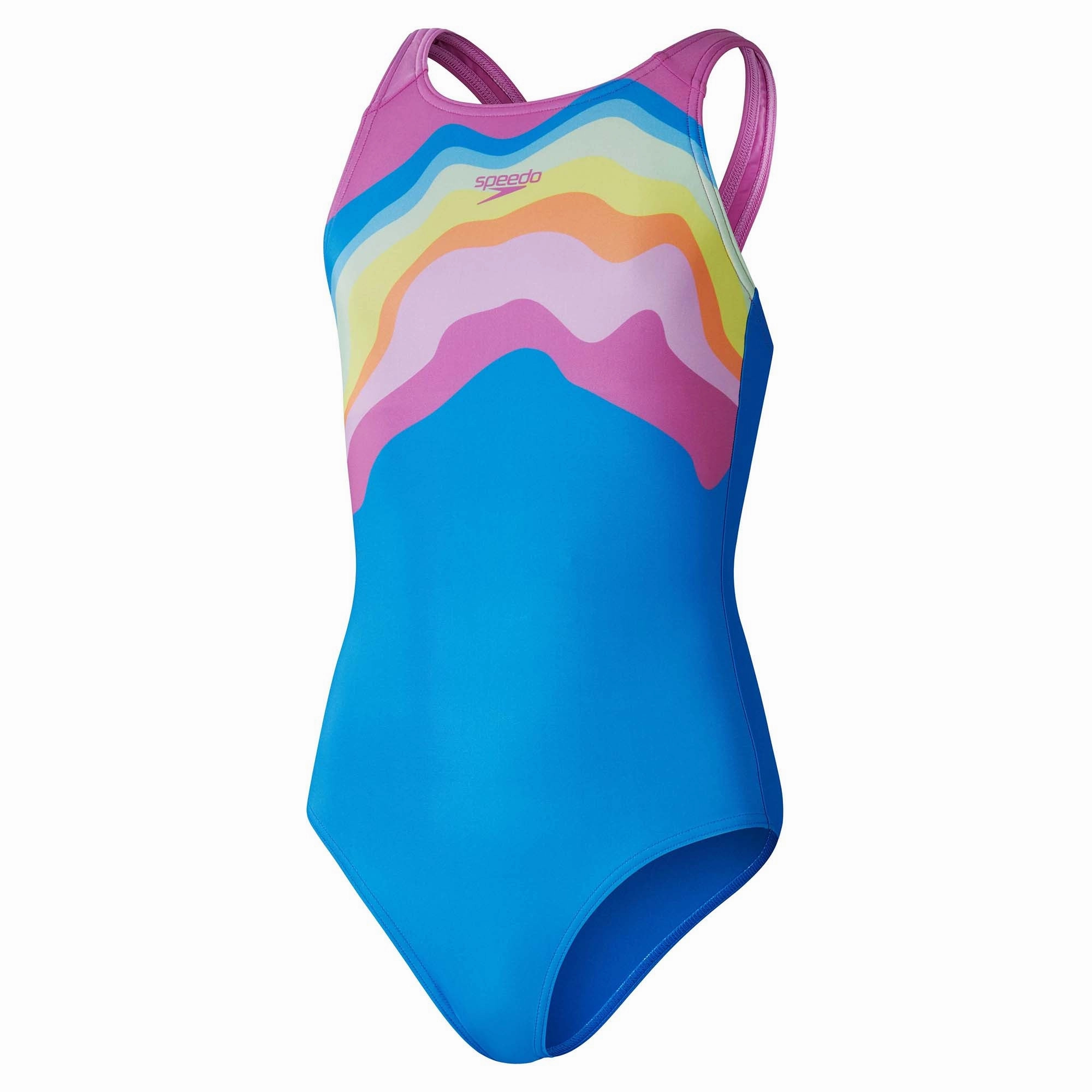 Girl's Printed Pulseback One Piece Fitted High-quality fashion