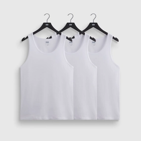 Global Kith 3-Pack Spencer Tank - White Fervent