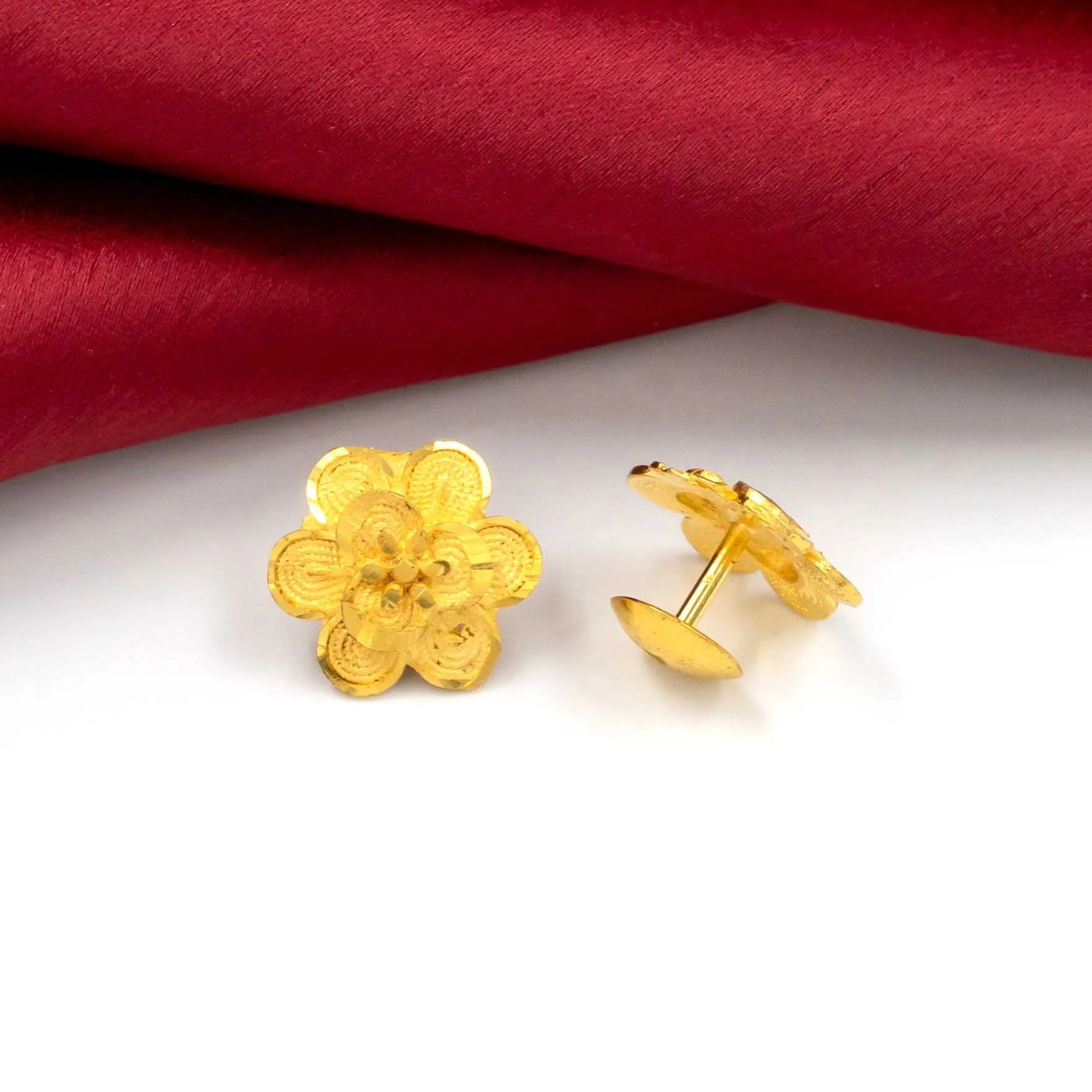 Gold earring PGST48-09