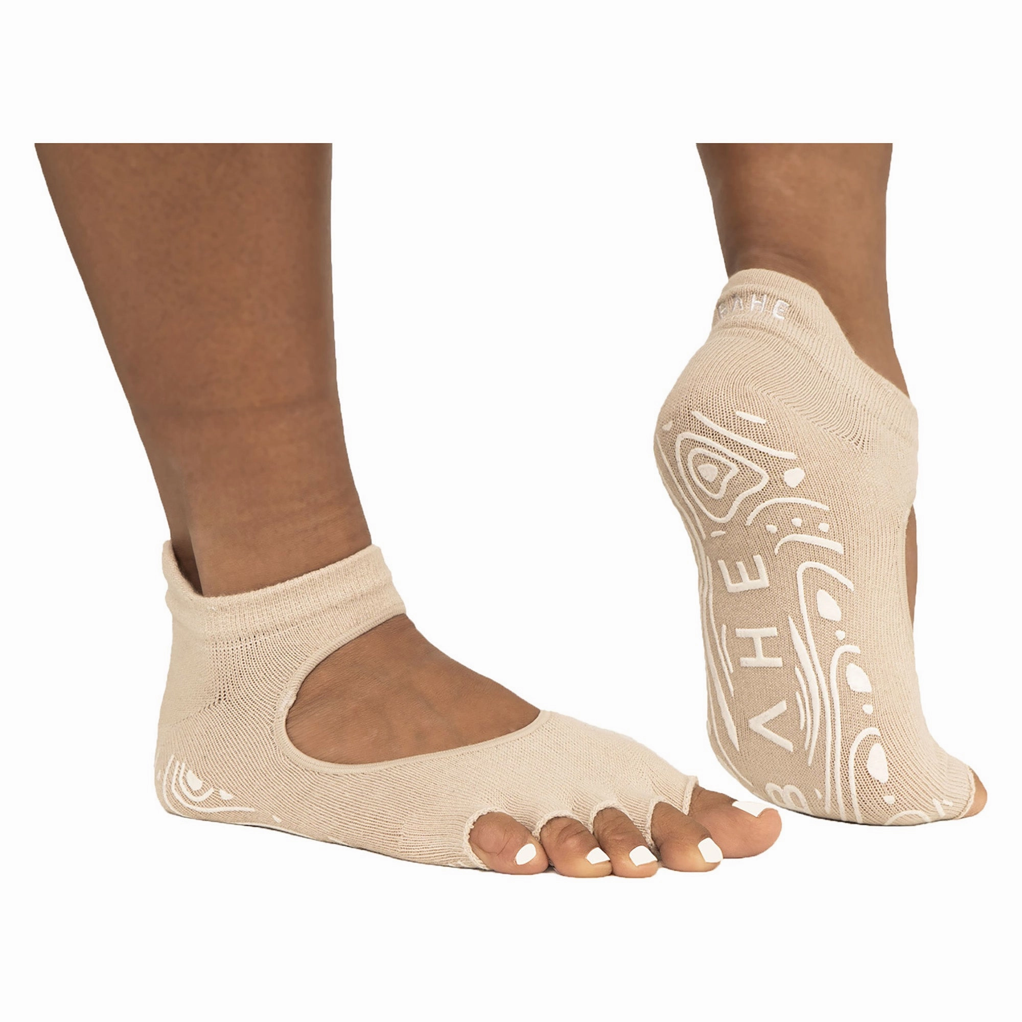 Grounded Grippy Opentoe Socks Comfort focused Edgy