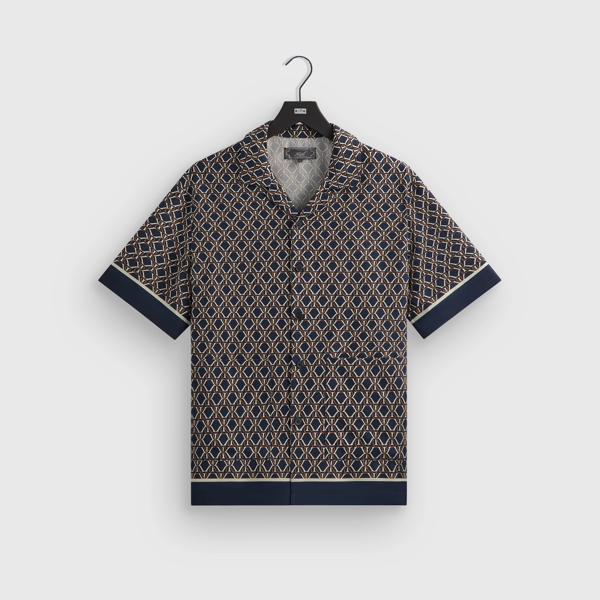 Esteemed Kith Monogram Crest Reade Shirt - Nocturnal Value-for-money