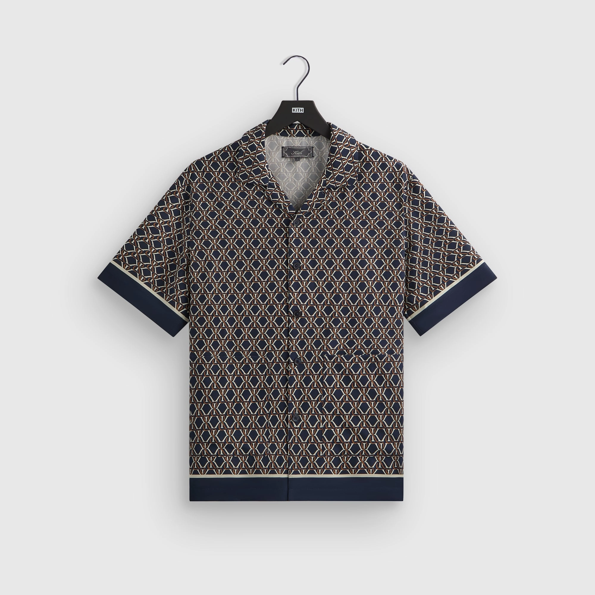 Kith Monogram Crest Reade Shirt - Nocturnal Classic Delightful