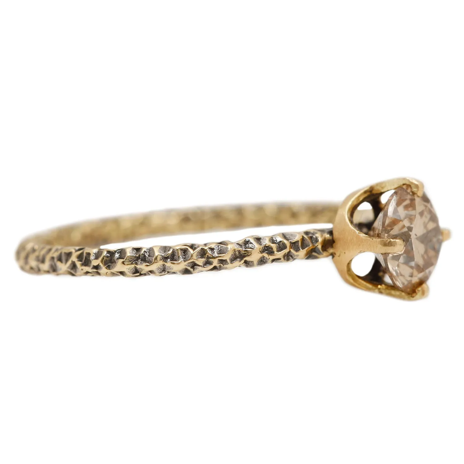 Homespun Brown Sugar Diamond Ring