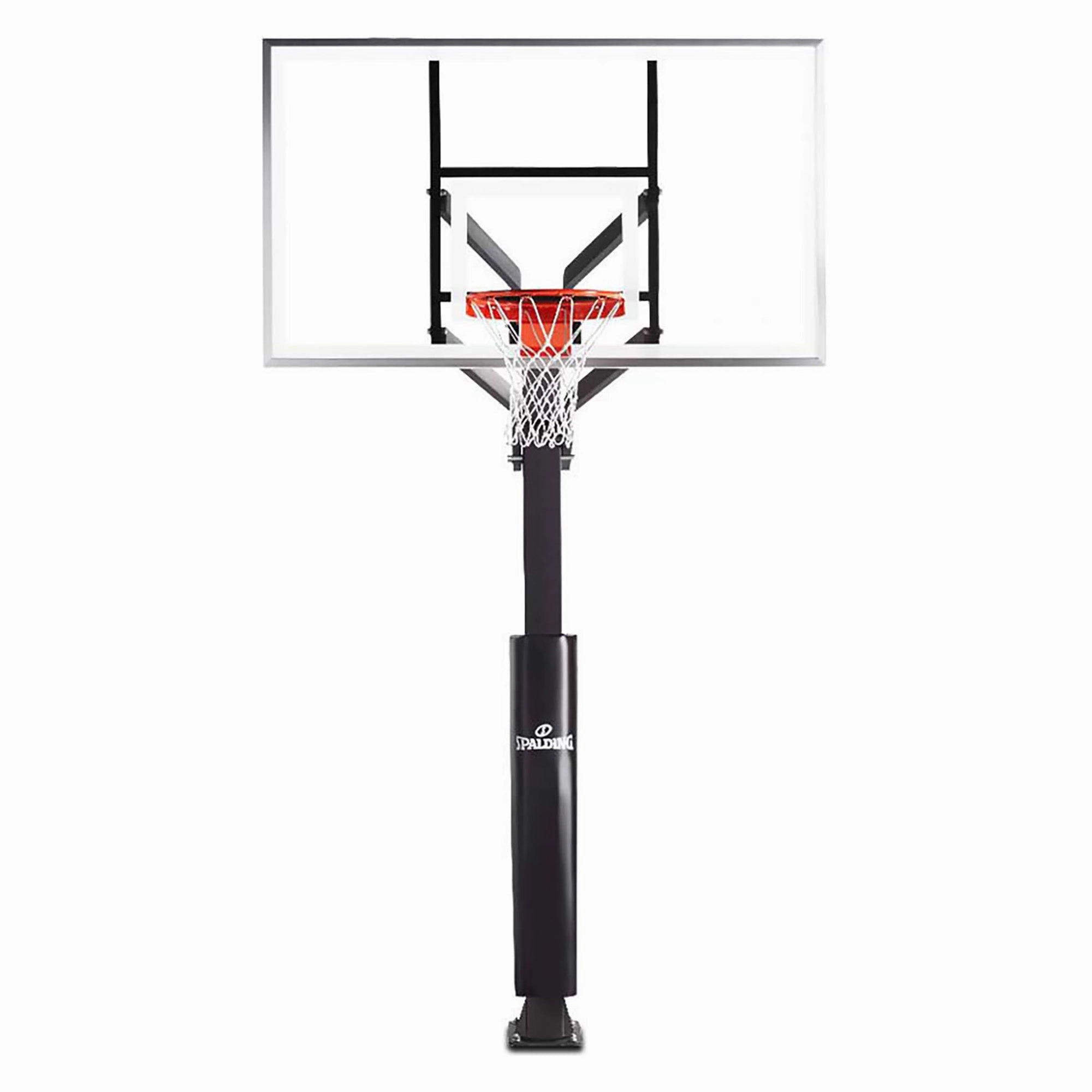 In-Ground 60 Inch Glass Basketball System Classic styles Easy care
