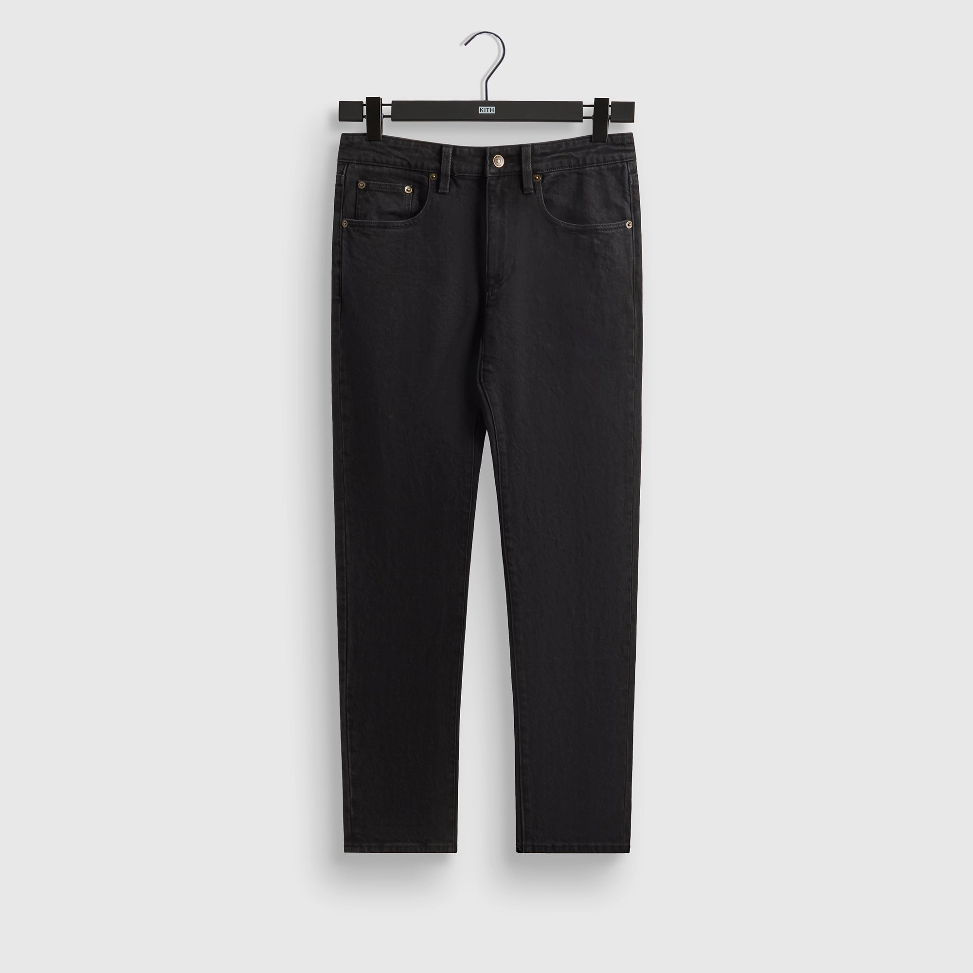 Classic Kith Varick Taper Jean - Black Sustainable