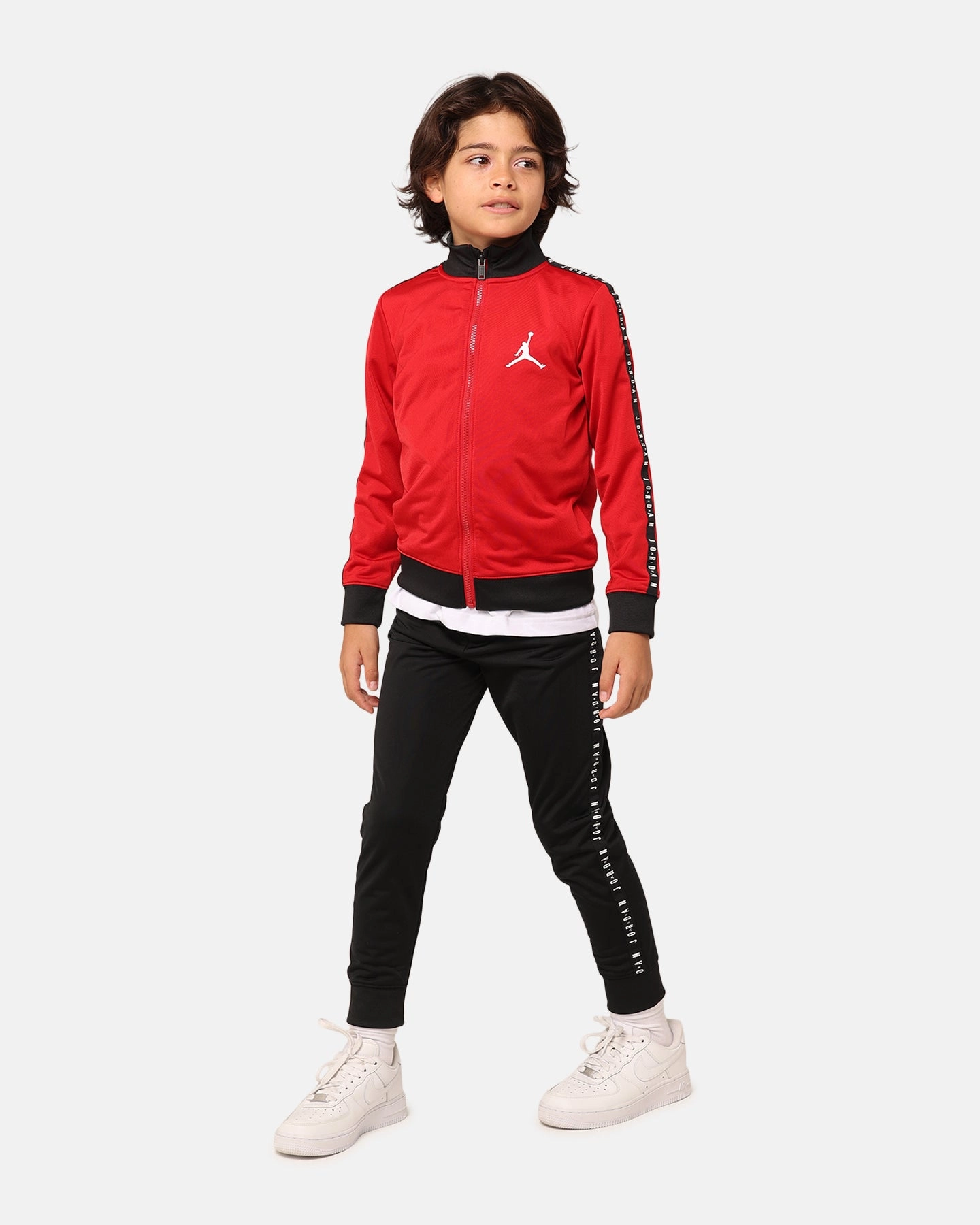 Jordan Kids' Air Jordan Tricot Set Gym Red/Black