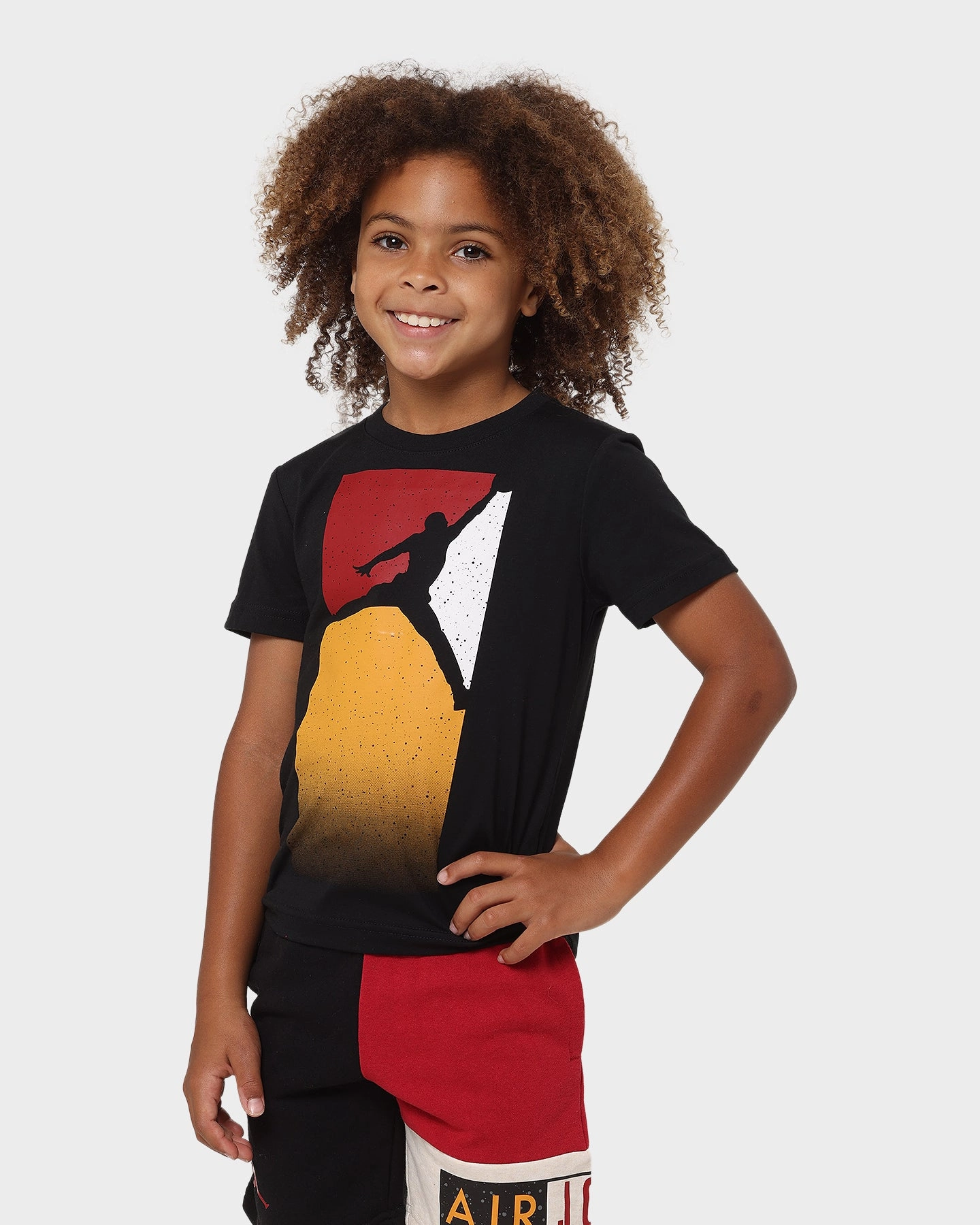 Jordan Kids' Jumpman Fade T-Shirt Black