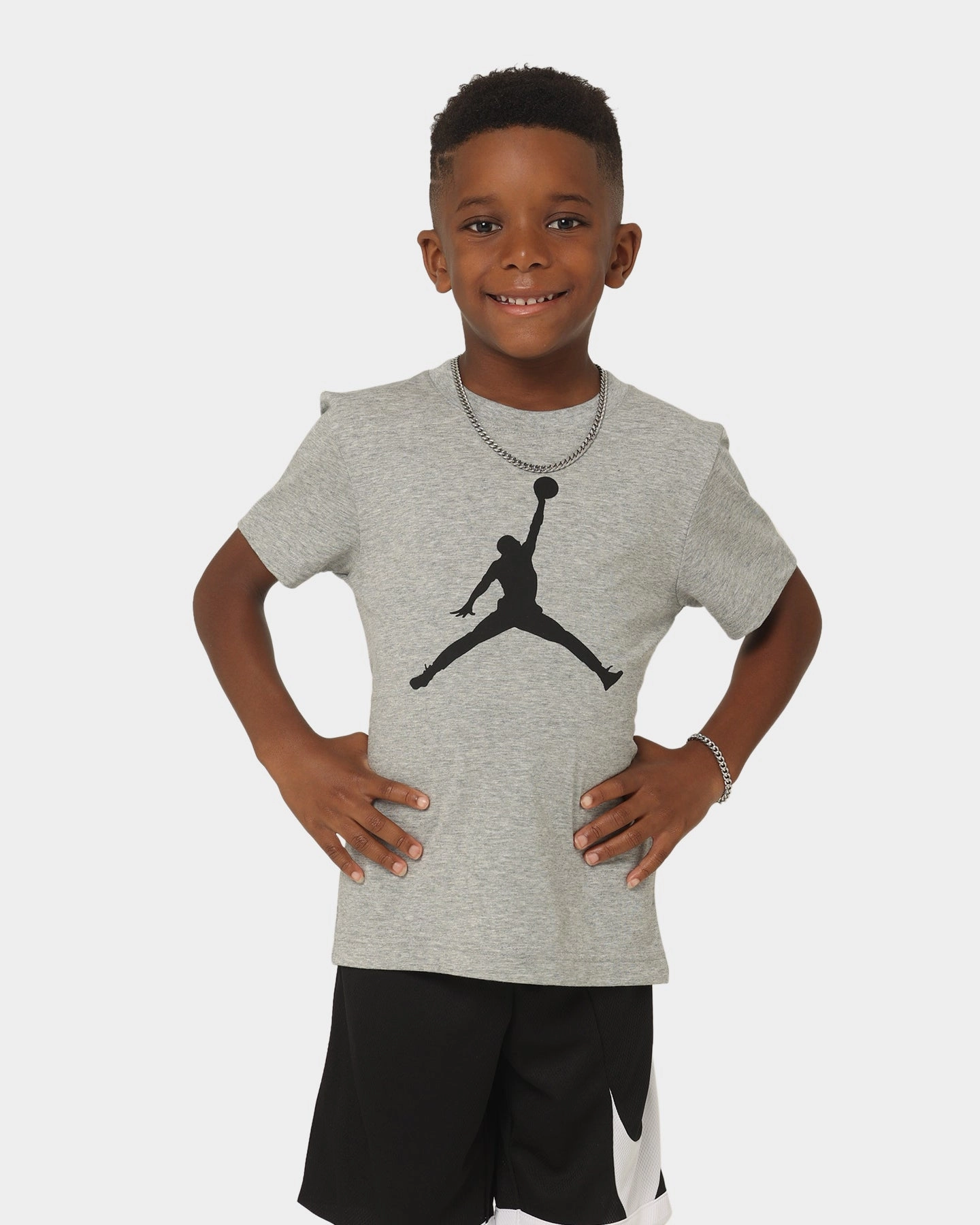 Jordan Kids' Jumpman T-Shirt Carbon Heather