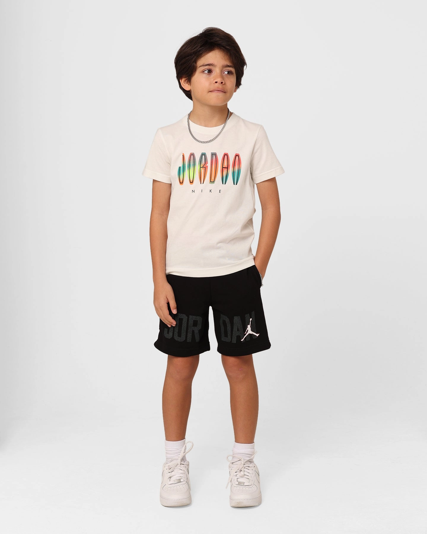 Jordan Kids' MVP Graphix T-Shirt Sail