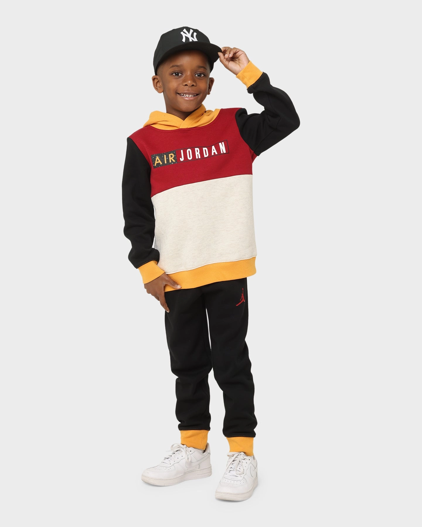 Jordan Kids' Paprika Hoodie Set Black