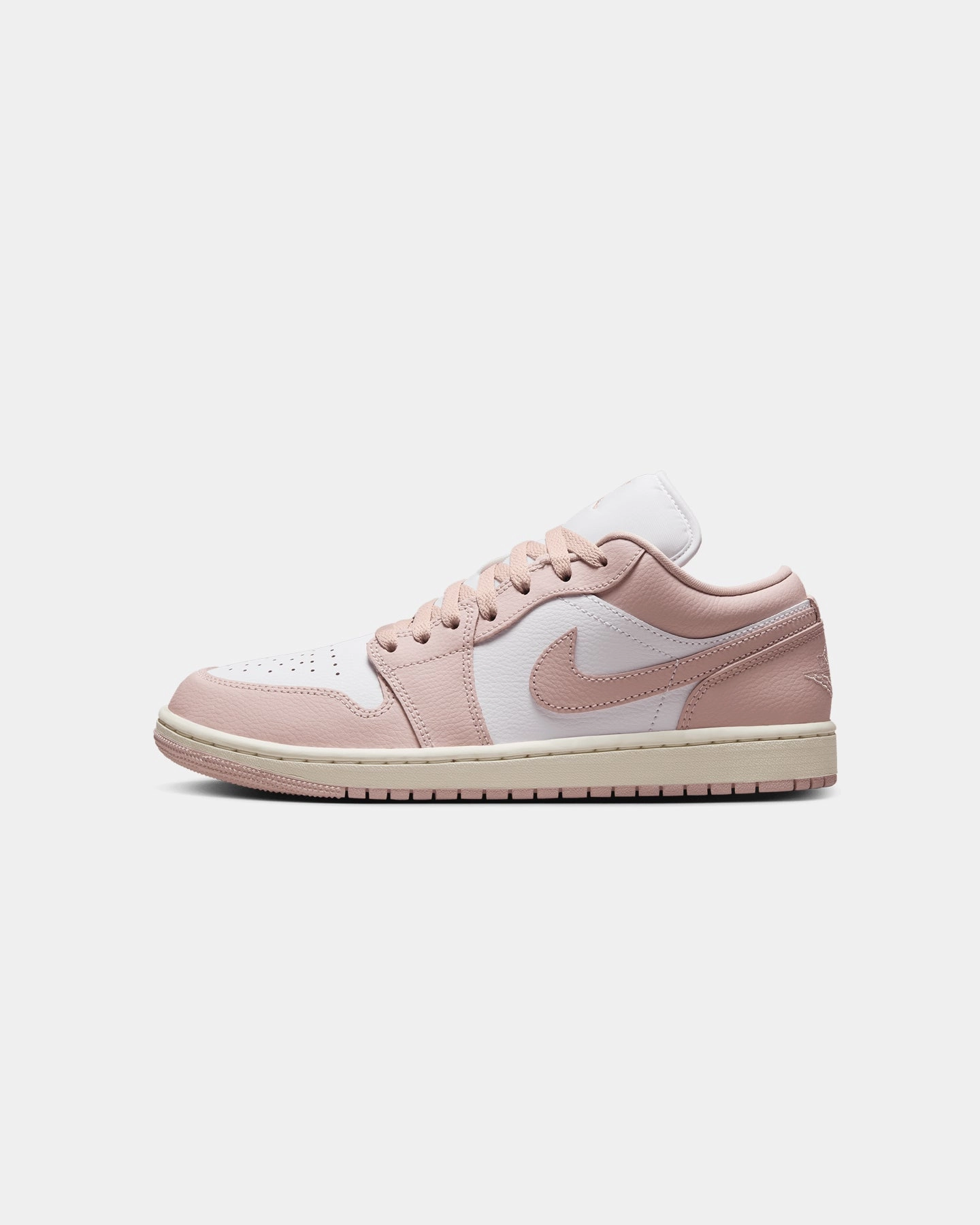 Jordan Women's Air Jordan 1 Low "Strawberry Milk" White/Pink Oxford