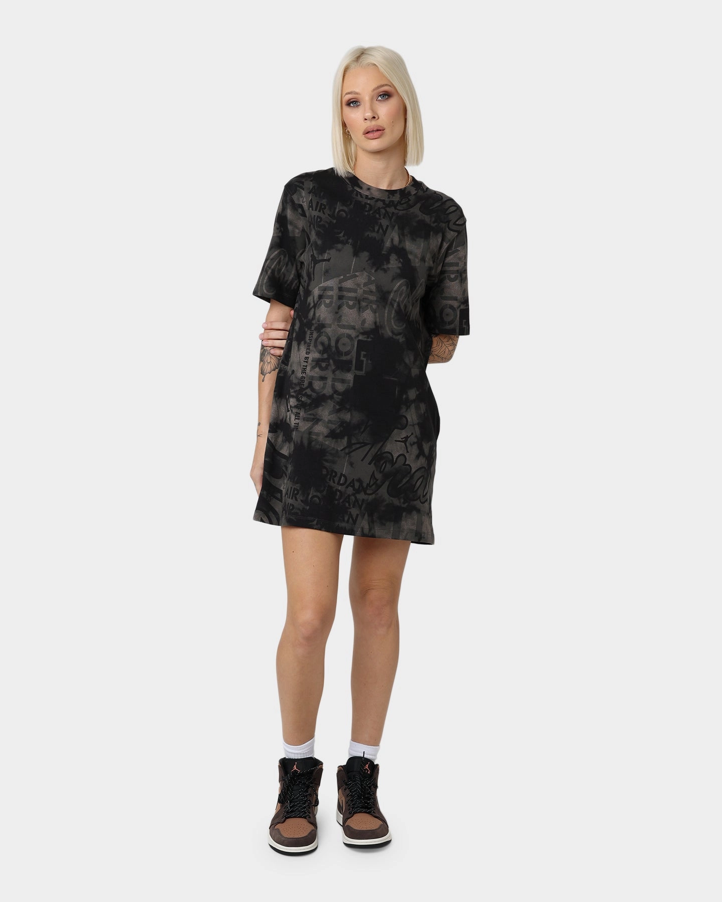 Jordan Women's Heritage Dress Olive Grey/Black