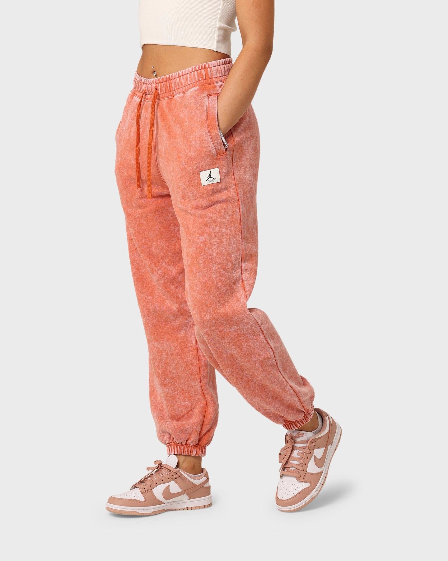 Jordan Women's Jordan Flight Fleece Washed Pants Light Sienna