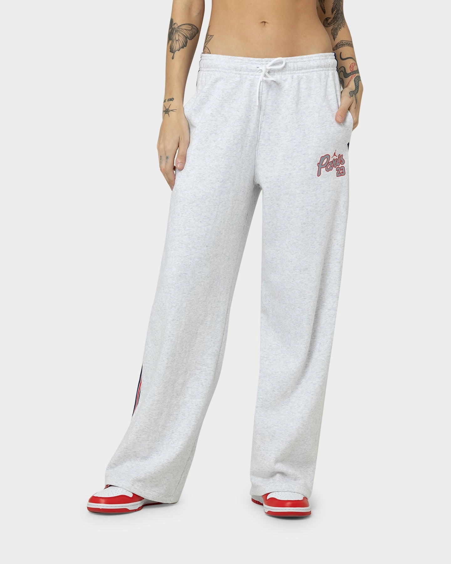 Jordan Women's Paris Saint-Germain Fleece Pants Birch Heather