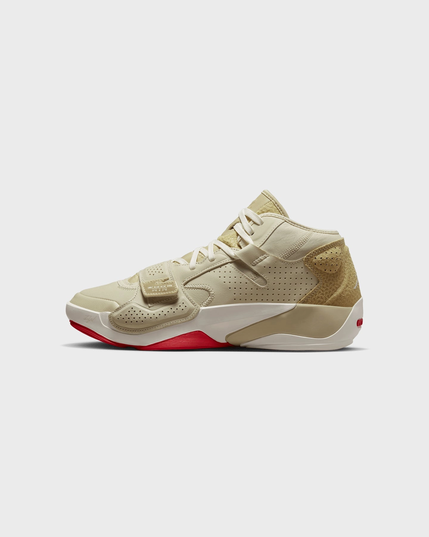 Jordan Zion 2 Fossil/Sail-Team Gold-University Red