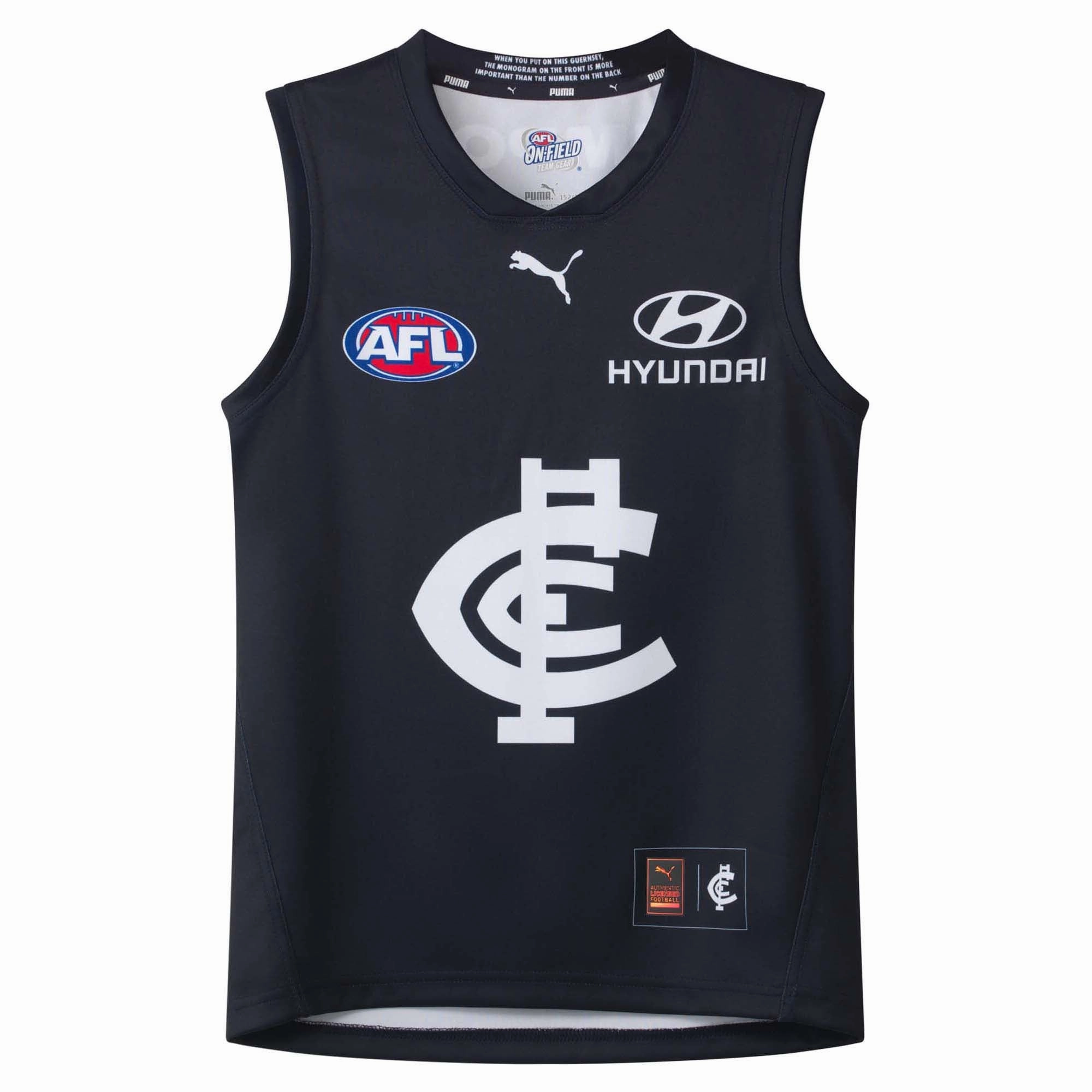 Quality guaranteed Junior's AFL Carlton Blues Football Club 2025 Home Replica Jersey Quality styles