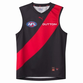 Junior's AFL Essendon Bombers Football Club 2025 Home Replica Jersey Versatile designs Lightweight