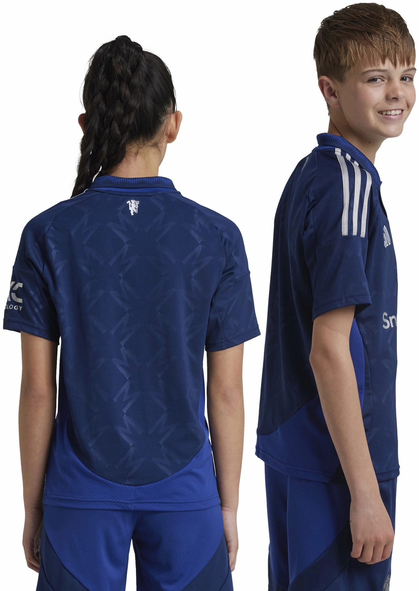 Junior's Manchester United 2024/25 Away Soccer Jersey Classic styles