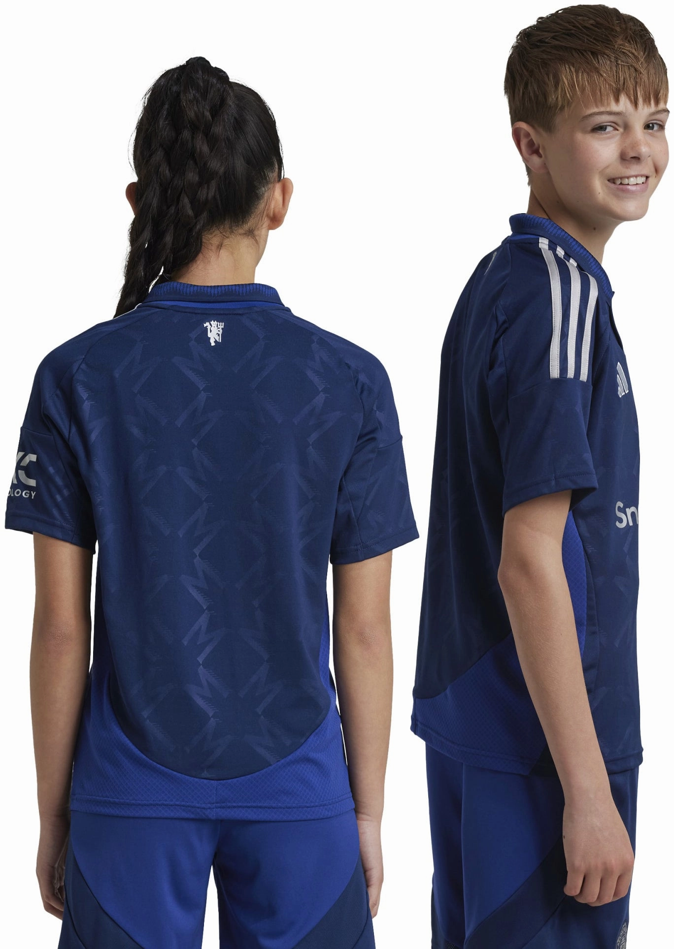 Junior's Manchester United 2024/25 Away Soccer Jersey Classic styles