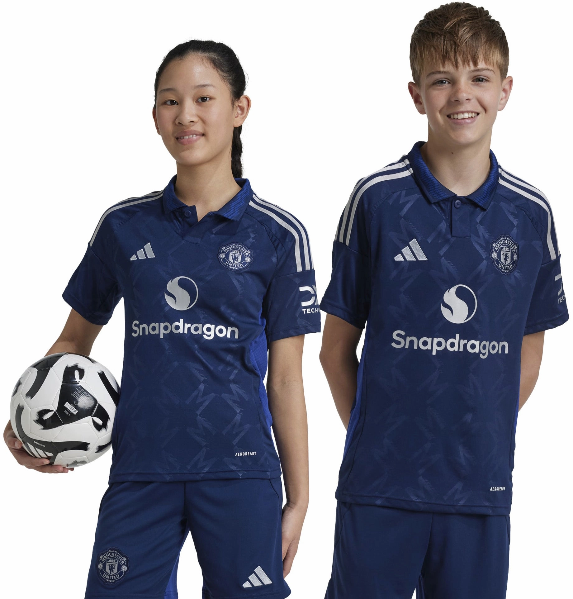 Junior's Manchester United 2024/25 Away Soccer Jersey Classic styles