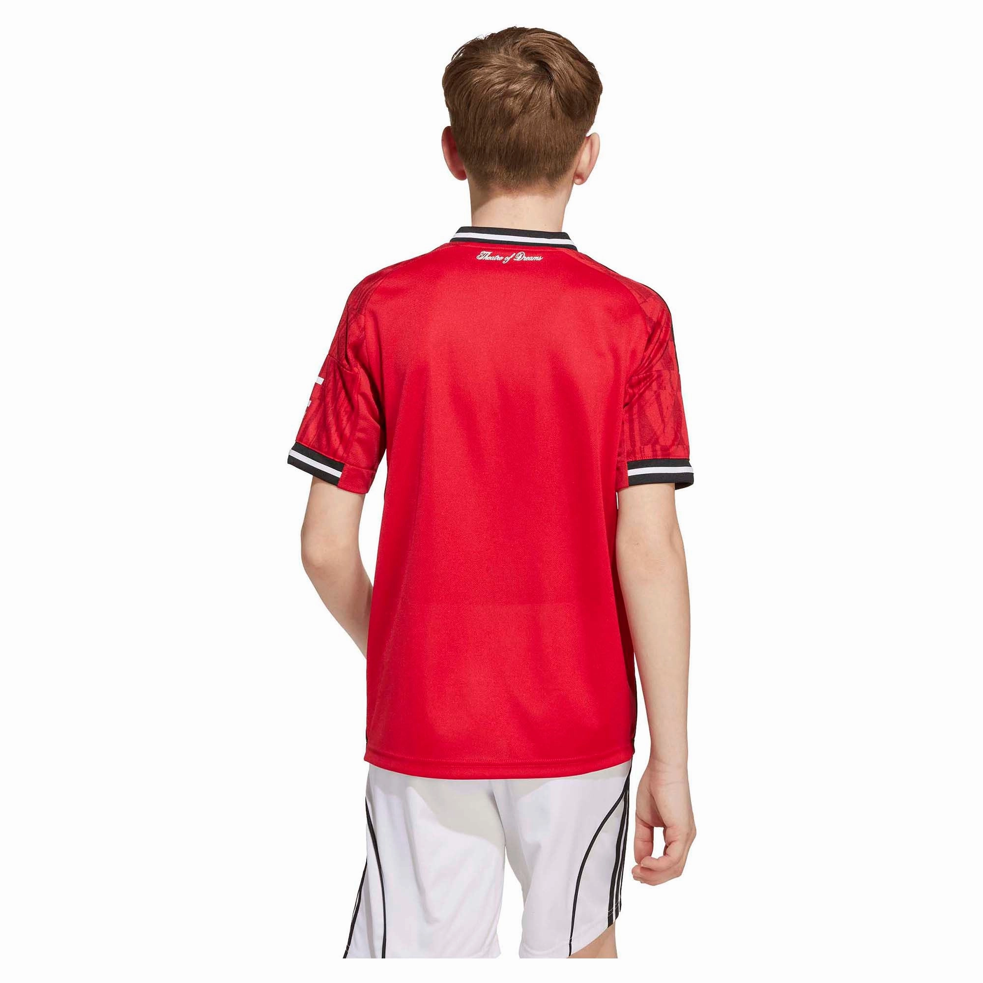 Junior's Manchester United 2025/26 Home Soccer Jersey Modern looks