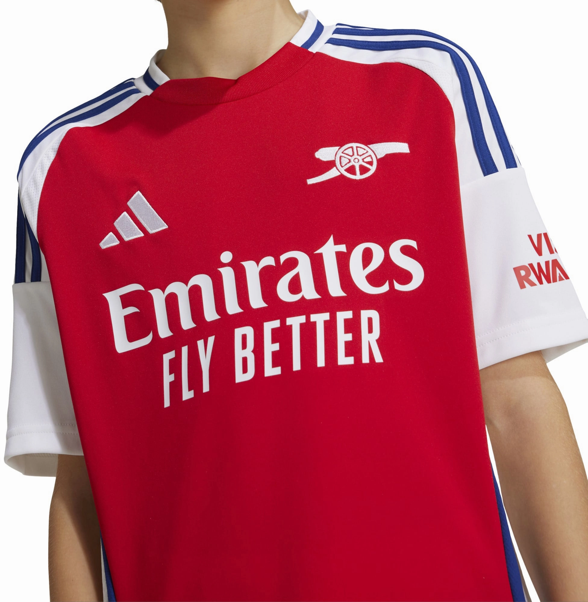 Kid's Arsenal 2024/25 Home Soccer Jersey Effortless