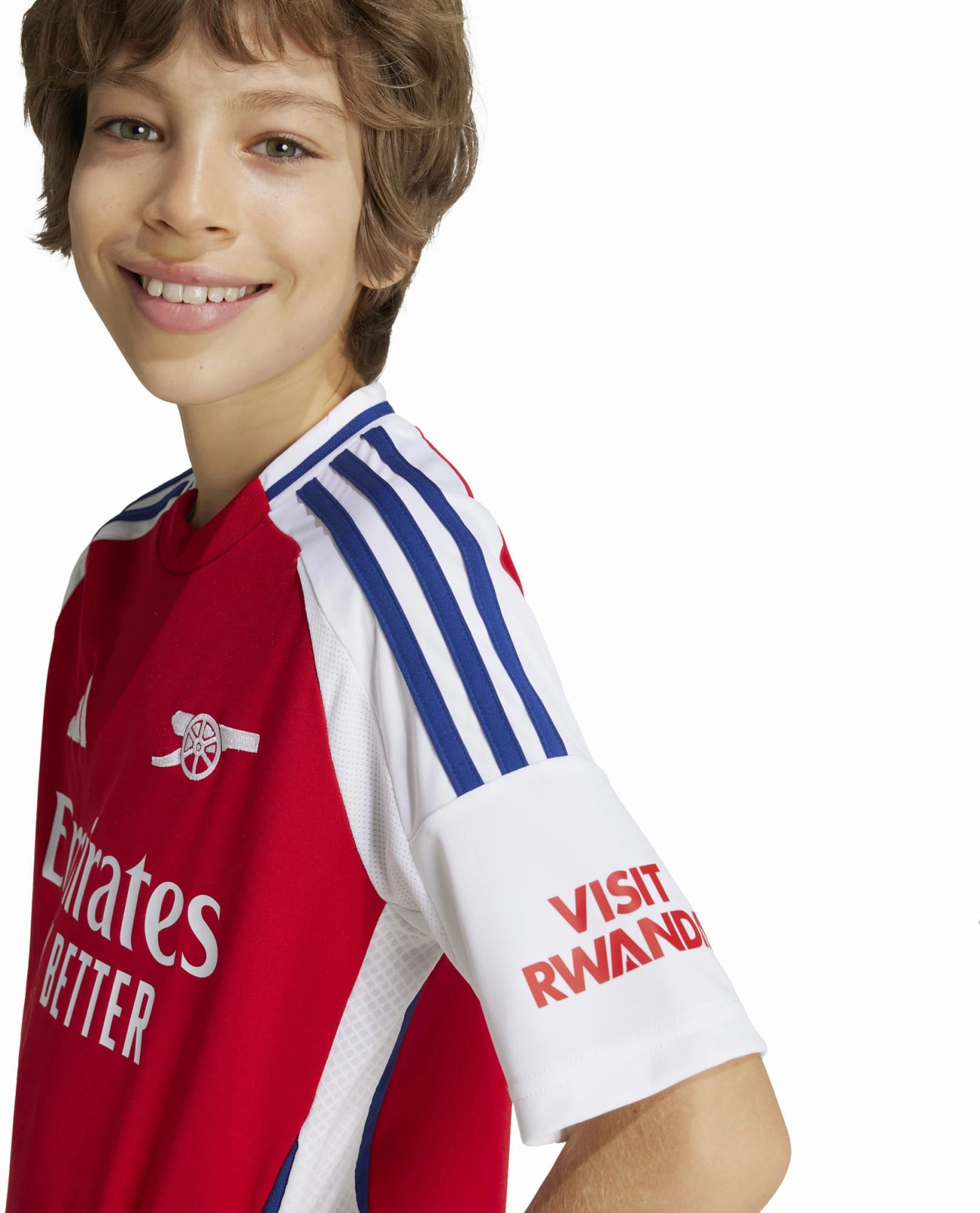 Kid's Arsenal 2024/25 Home Soccer Jersey Effortless