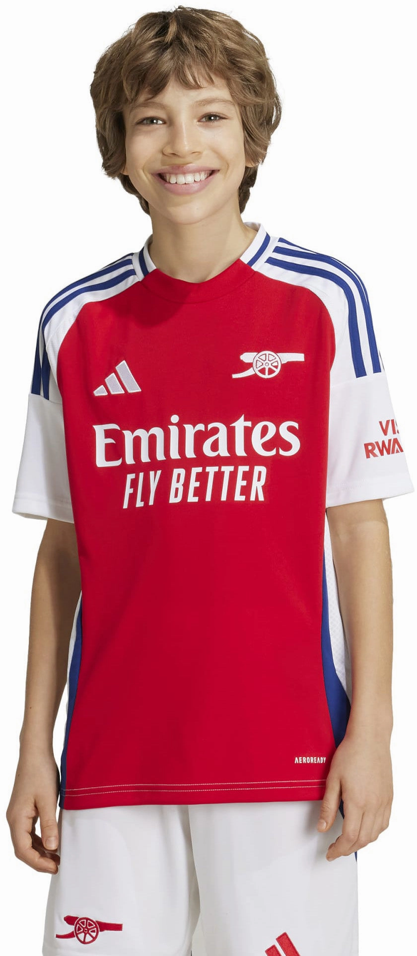Kid's Arsenal 2024/25 Home Soccer Jersey Effortless