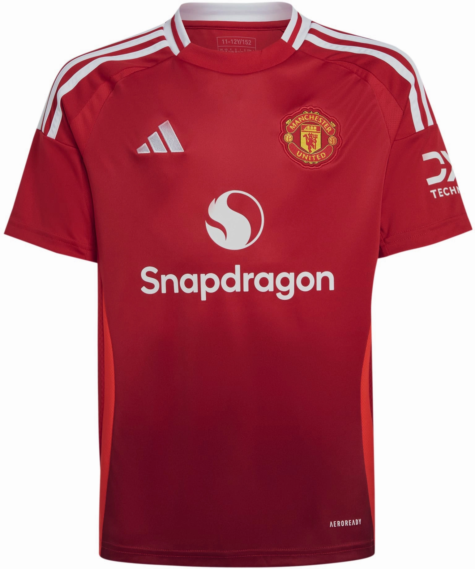 Kid's Manchester United 2024/25 Home Soccer Jersey Modern wearables Trendy attire