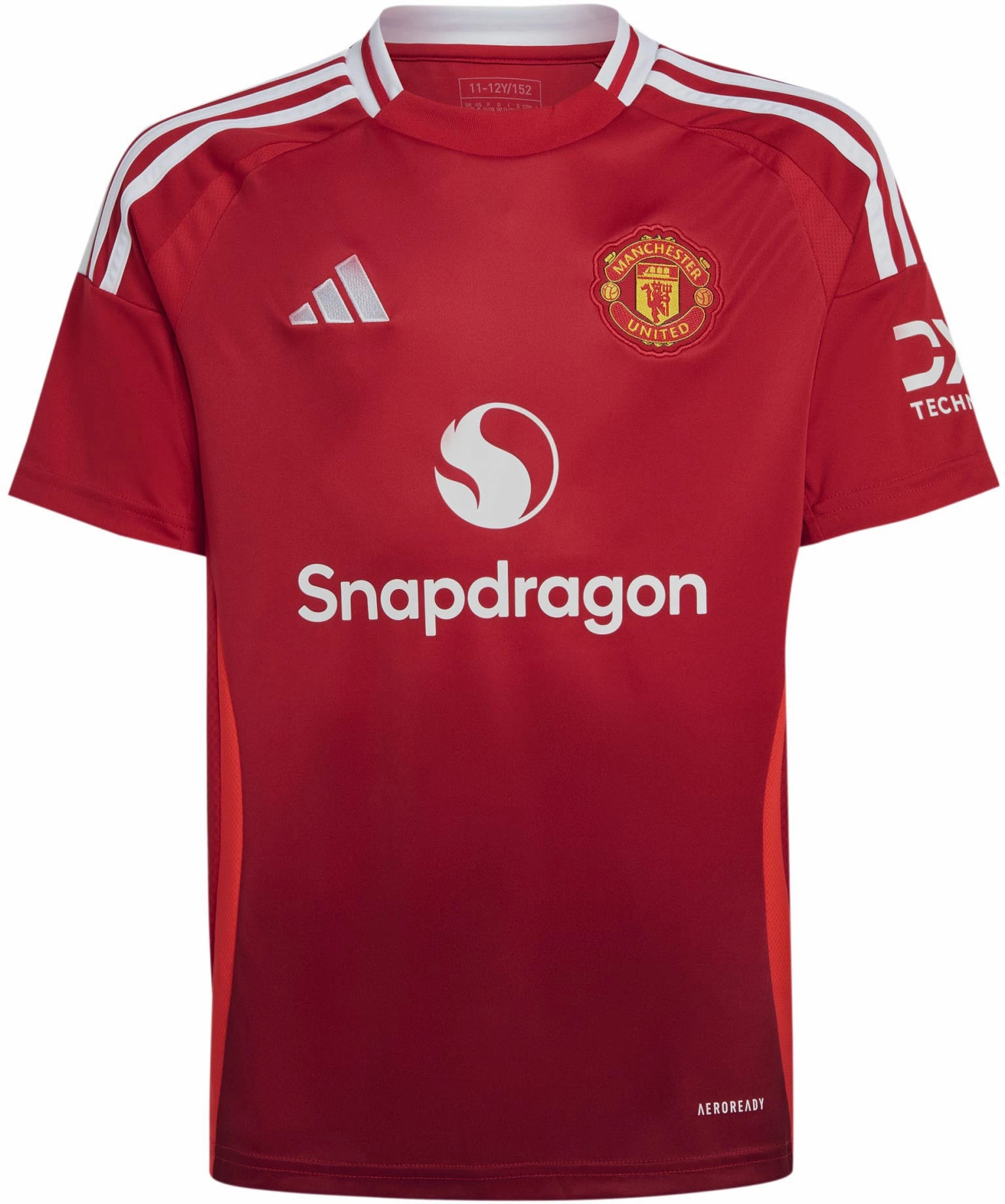 Edgy Kid's Manchester United 2024/25 Home Soccer Jersey Stylish styles