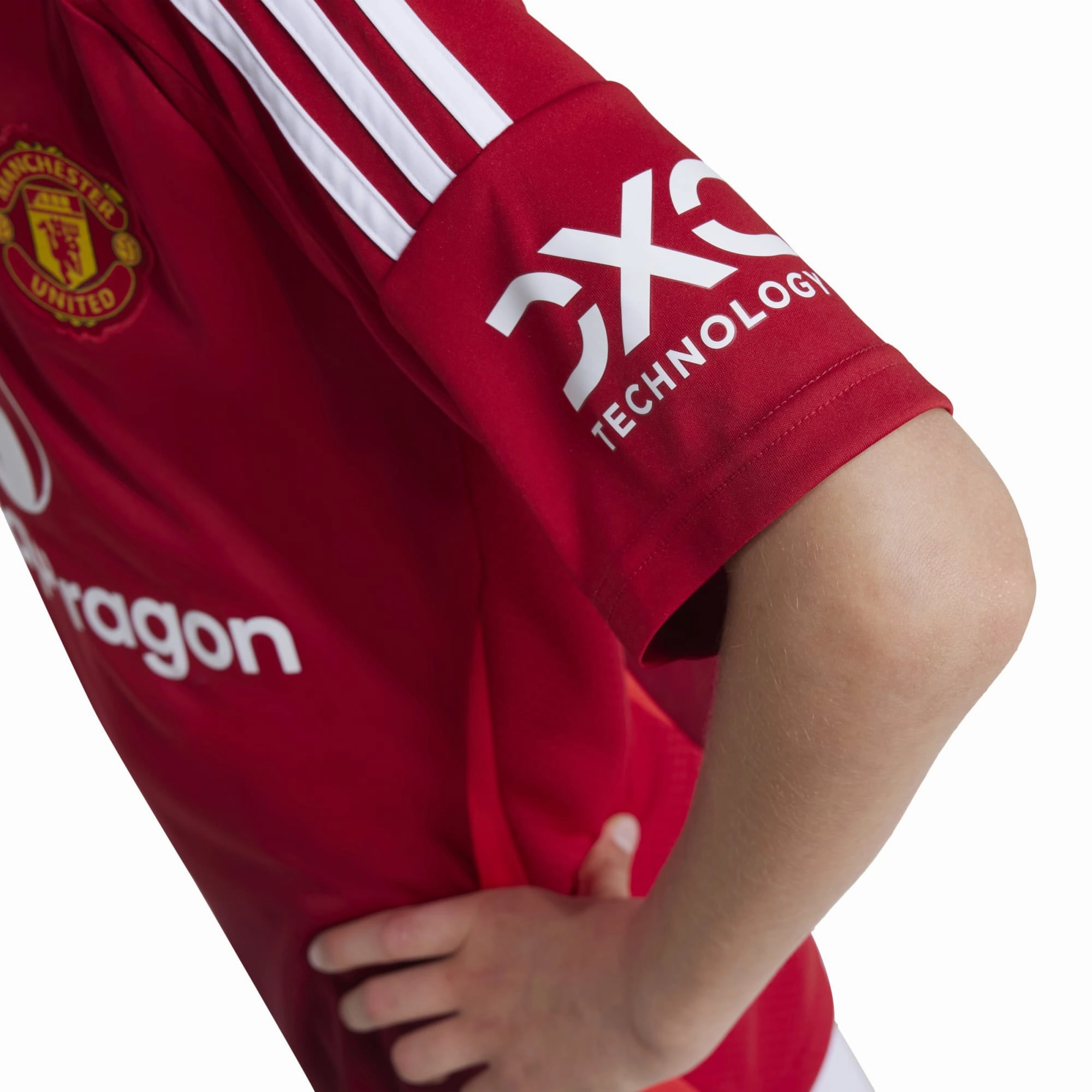 Kid's Manchester United 2024/25 Home Soccer Jersey Modern wearables