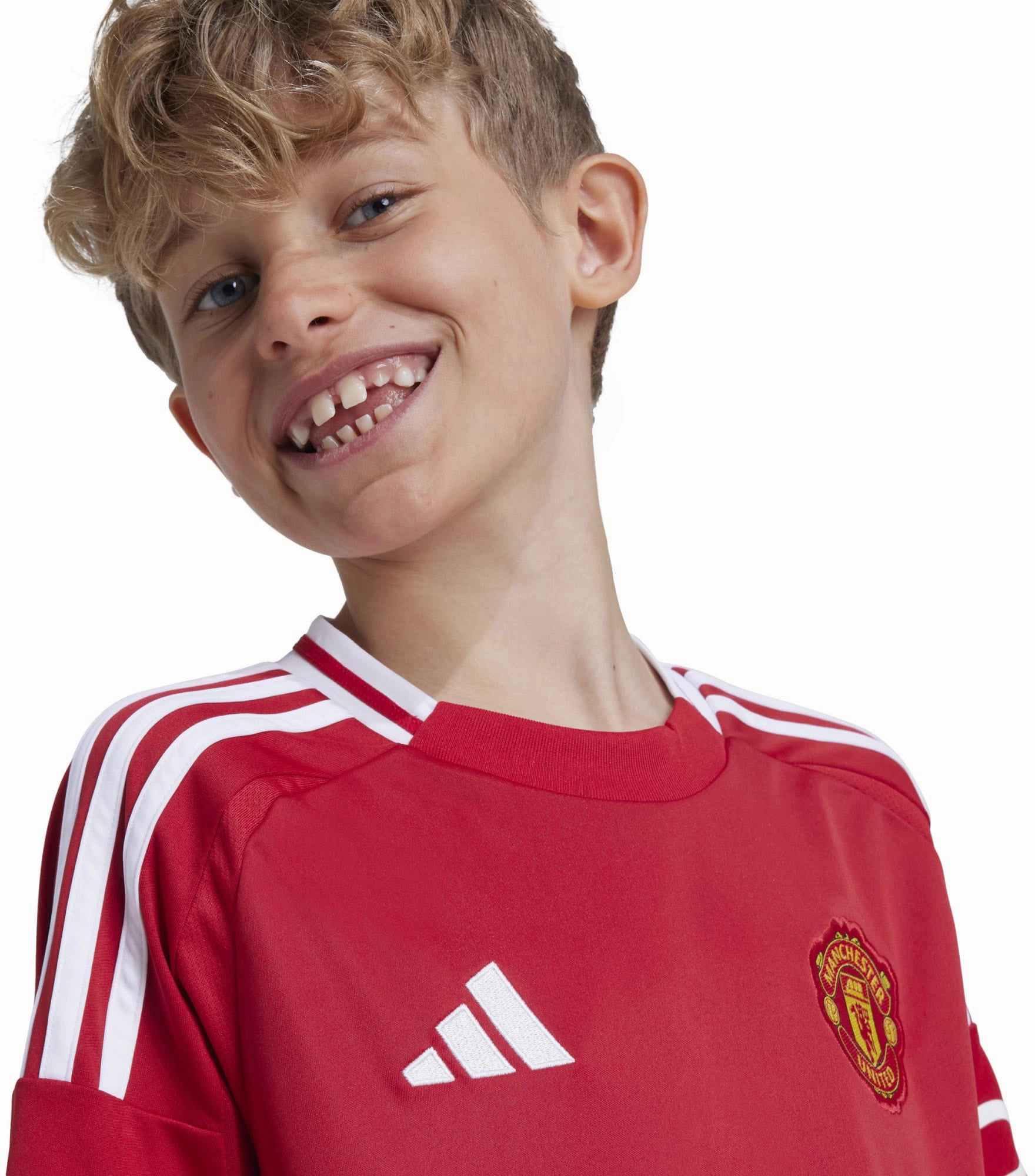 Kid's Manchester United 2024/25 Home Soccer Jersey Modern wearables