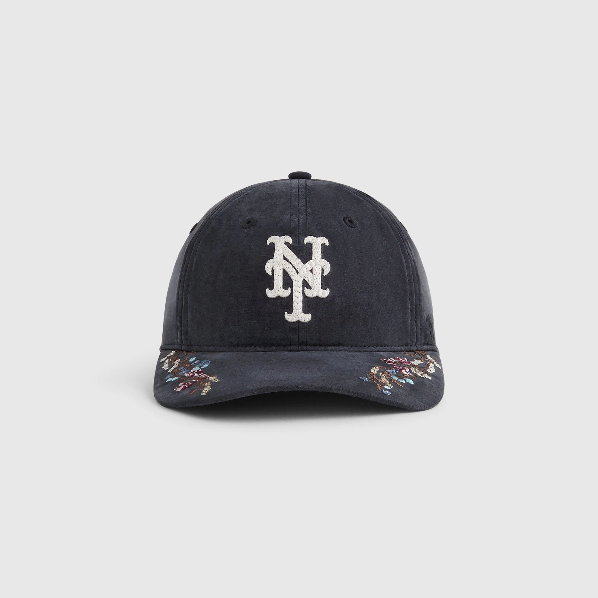 Kith & '47 for the New York Mets Cupro Linen Franchise LS Cap - Black Purposeful Global